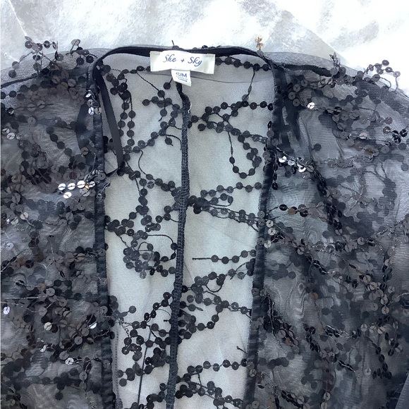 Sequin below the knee duster - Picture 3 of 3